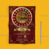 casino event flyer design